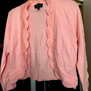 Cute and cozy dusty blush sweater